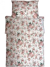 Flanelové obliečky 14x200 + 70x90cm - Ruže veľké