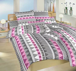 Krepové povlečení 140x200cm + 70x90cm - Kristian