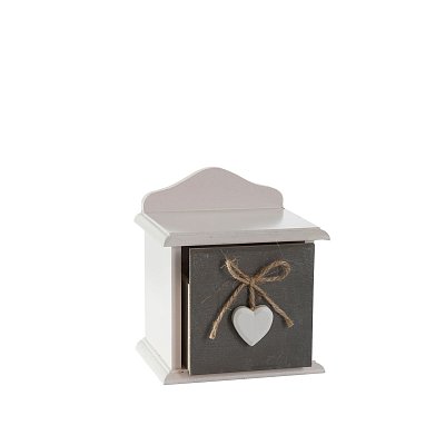 Šperkovnice 13x11x15cm - Bílá 