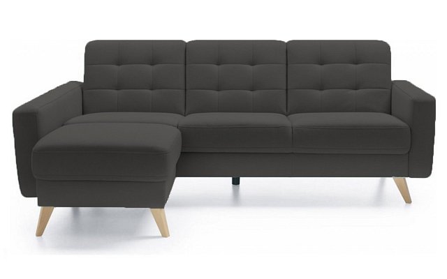 NAPPA rohová sedací souprava 222x156x87 - Antracit