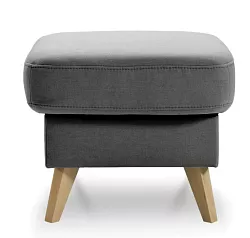 Taburet Nappa 56x56x45 - Žlutá