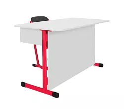 Učitelská katedra TITAN - v. 76 cm - Zelená/Bílá