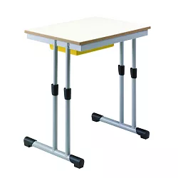 Jednomiestna školská lavica - v. 59 až 82 cm