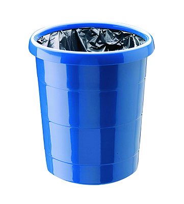 Polypropylenový recyklační odpadkový koš - Modrá