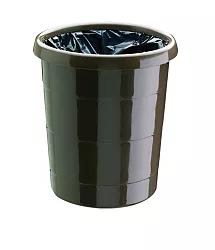 Polypropylenový recyklační odpadkový koš - Žlutá