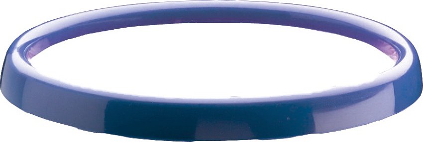 Obvodový kruh k uchycení sáčku na odpadky - Modrá