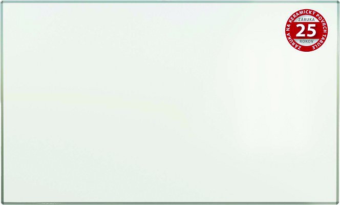 Bílá keramická tabule STANDARD 200x100 cm