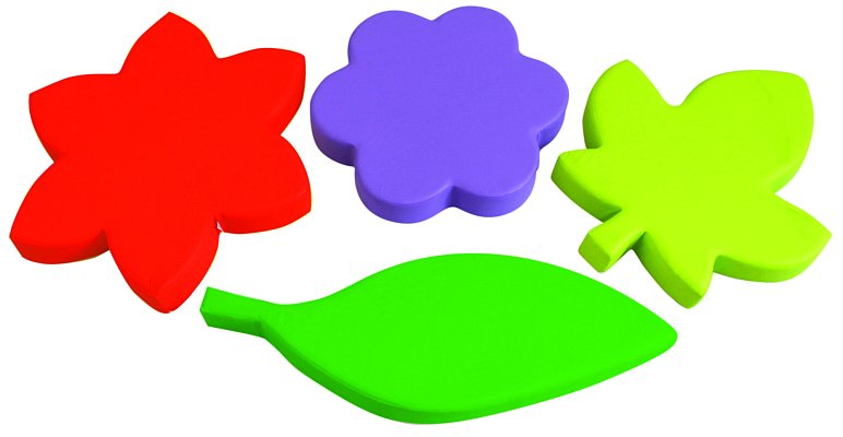 Polštáře přírodních tvarů, 4 kusy