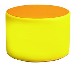 Kulatý dětský taburet, výška sezení 30 cm