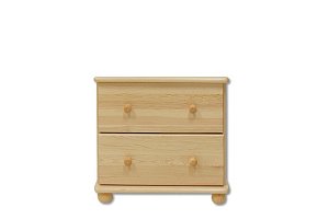 Komoda zásuvková z masívnej borovice 55x47x55cm - Borovica