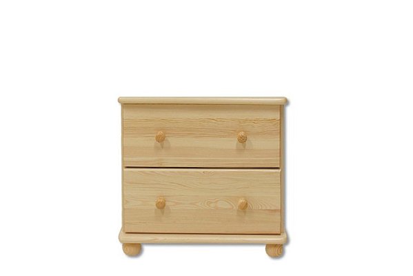 Komoda zásuvková z masívnej borovice 55x47x55cm - Borovica