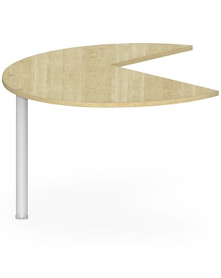 Stůl doplňkový JDG 131x112cm - Wenge