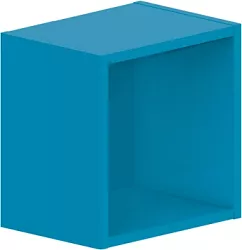 Závesná polica 35x25x35cm - Chilli red