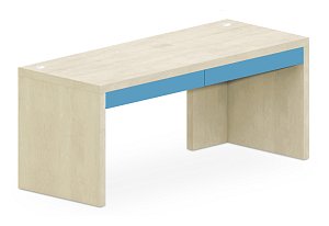 Stôl so zásuvkami 180x70cm - Marmara blue