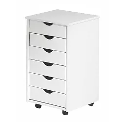 Pojazdný kontajner 37x41x63cm - Biela