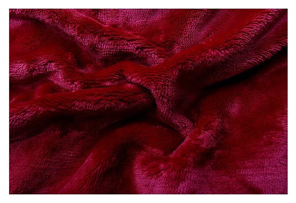 Prostěradlo mikroflanel 90x200cm - Bordo