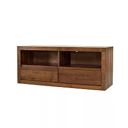 Televizní stolek RV401 z přírodního buku 120x41x50cm - Cherry