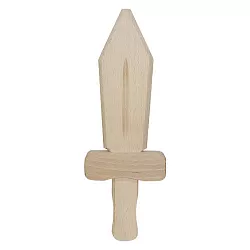 Drevená dýka rímska (25 cm)