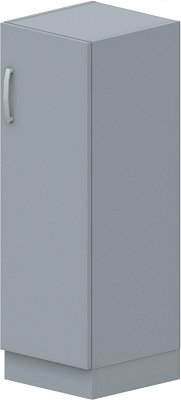 Skriňa policová, dvierka 40x42x117, 5cm - Biela