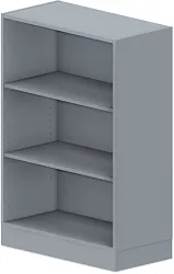 Skriňa policová 80x40x117, 5cm - Sivá