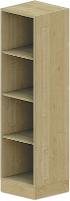 Skriňa policová 40x40x152, 5cm - Biela