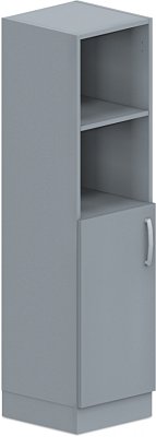 Skriňa policová, dvierka/niky 40x42x152, 5cm - Wenge