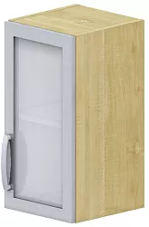 Horná skrinka jednodverová 30x32x60cm - Sivá