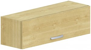 Horná skrinka s výklopnými dverami 100x32x30cm - Biela