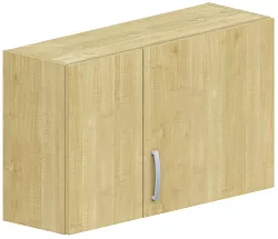 Horná skrinka rohová 100x32x60cm - Sivá