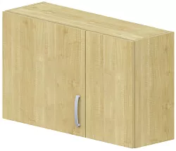 Horná skrinka rohová 100x32x60cm - Sivá