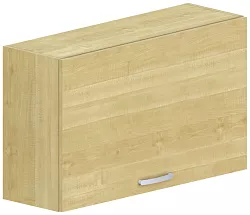 Horná skrinka s výklopnými dverami 100x32x60cm - Sivá