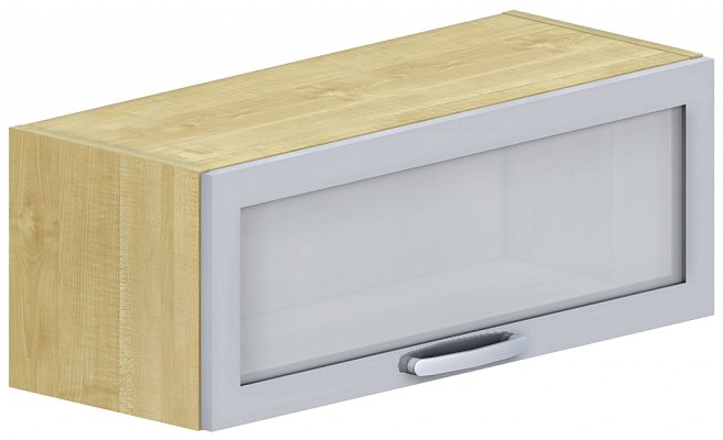 Horná skrinka s výklopnými dverami 80x32x30cm - Biela