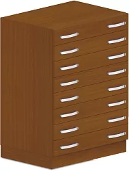 Zásuvková skriňa na lieky 80x57x107cm - Šedá