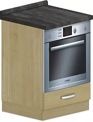 Spodná skrinka vstavaná 60x60x90cm - Sivá