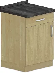 Spodná skrinka kombinovaná 60x60x90cm - Sivá