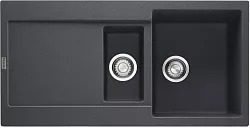 Fragranitový drez 97x50cm - Šedý kameň