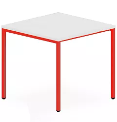 Jedálenský stôl 90x160x75 cm - Zelená/Biela