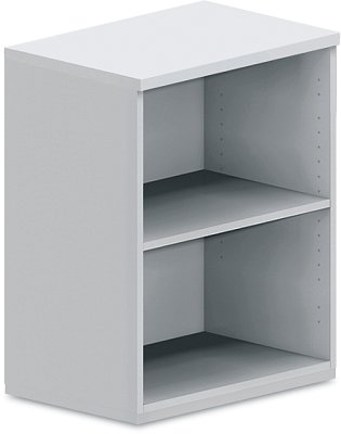 Stolová skriňa policová 60x42x75cm - Biela