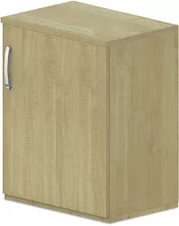 Stolová skriňa s dvierkami 60x42x75cm - Sivá