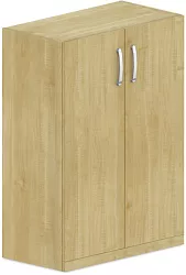 Policová skriňa, dvierka 80x42x110cm - Dub Lindberg