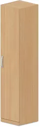 Policová skriňa, dvierka 40x42x180cm - Dub Lindberg