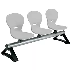 Lavica NEWS 4 miestna - Biela