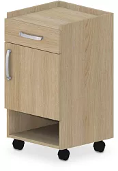 Nočný stolík 45x45x82cm - Dub Lindberg