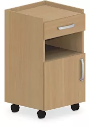 Nočný stolík 45x45x82cm - Dub Lindberg