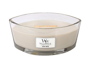 WoodWick sviečka loď - 19,1x12,1x9,2 - Wood Smoke