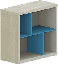 Policová skrinka 80x35x75cm - Brillint white