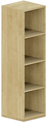 Skriňa policová 40x40x145cm - Biela