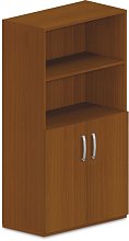 Skriňa policová, dvierka/nika 80x42x145cm - Wenge