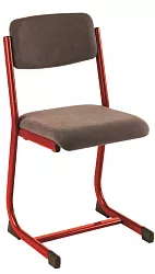 Učiteľská stolička SOKRATES čalúnená - Zelená