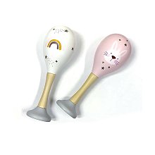 Drevené rumba gule - Zajačik